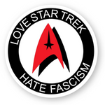 Love Star Trek H8 Fascism Sticker 100