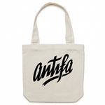 Antifa Canvas Tote Bag