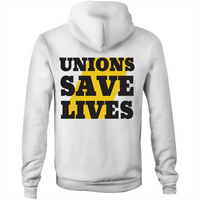 Unions Save Lives - Back Print